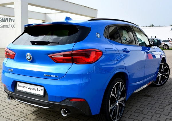 BMW X2 cena 119900 przebieg: 57933, rok produkcji 2018 z Pyzdry małe 92